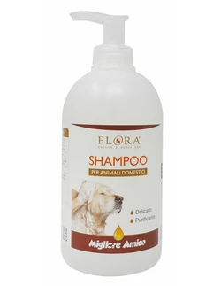 Shampoo  balsamo per cucciolianimali domestici di farina davena tutto naturale e biologico